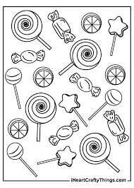 Color the candy coloring page by b nute productions. Printable Candy Coloring Pages Updated 2021