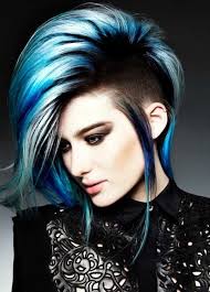 The cool punk hairstyles are very much loved by young girls around the world. Short Punk Hairstyle Novocom Top