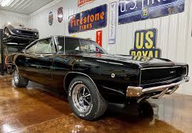 Image result for Black 1968 Dodge