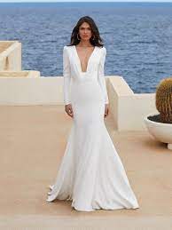 Kann man ein hochzeitskleid eigentlich auch günstig online kaufen? Pronovias Adrienne Hochzeitsrausch Brautmoden