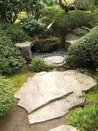 Stone Tsukubai Japanese Garden Japan Garden Garden