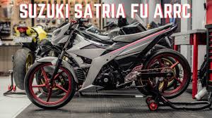Modifikasi knalpot satria fu racing terbaik 1. Rs27 Motoshop Modifikasi Suzuki Satria Fu 150 Ala Ala Arrc Youtube