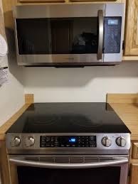 Samsung Micro Ondes A Hotte Integree 1 9 Pi 400 Cu Min Inox Me19r7041fs Ac Rona