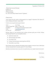 Isikan data diri secara lengkap dan jelas, serta lampirkan beberapa dokumen penting seperti fotocopy identitas diri, cv, serta dokumen pendukung lainnya. 48 Contoh Surat Lamaran Pekerjaan Yang Baik Dan Benar Doc Pdf