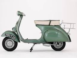 1950 Douglas Vespa 152 L2 Scooter Photographic Print Art Com Vespa Vespa Px Scooter