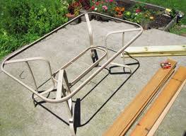 Broken Glass Top Patio Table Redone With Wood Patio Table Redo Diy Patio Table Patio Table Top