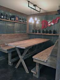 Building a small bathroom in the man cave garage was fun. Top 50 Best Garage Bar Ideas Cool Cantina Workshop Designs