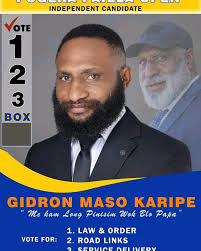 Gidron Maso Karipe Jnr For Pogera Paiela By-Elections 2025 "Larim Tupela  Years Tasol Me Pinisim Wok Bilong Papa, 2027 Yu Kam Traim Me" 🤝