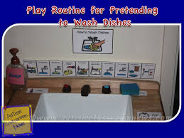 Washing Dishes Autism Classroom News Visual Schedule Autism Classroom