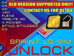 Find your device's imei number and your puk code. Sprint Boost Lg Gsm Servicio Remoto G4 K3 Xpower No Cualquier Stylo 3 4 5 Por Favor Ebay