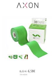 Tape Verde Kinesiology Tape 3b Suministros Medicos Vendaje Kinesiologia