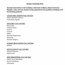 Assigned dining service duties to servers and assigned sections. Iberostar Hotel Is Hiring I Need A Job Jamaica Facebook