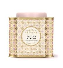 Peaches And Cream White Tea Blended With Water Honey Peaches And A Hint Of Vanilla Sachets Sencha Green Tea Tea Tea Box