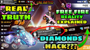 This hack works for ios, android and pc! Hack Unlimited Diamonds Trick Real Truth Free Fire Reality Explained Of Some Youtubers Of Free Fire Youtube