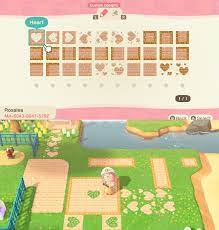 Rosa S Paths Updated With Single Bordered Paths More Heart Directions And A Couple New Designs I M Animal Crossing Qr Animal Crossing New Animal Crossing