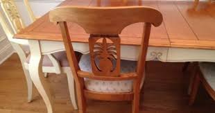 Ethan Allen French Country Legacy Collection Dining Room Table And Chairs Dining Room Table Table And Chairs Chair