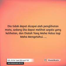 Ve o, görme hassalarını idrak eder. Surah Al An Aam Ayat 103 Qs 6 103 Tafsir Alquran Surah Nomor 6 Ayat 103