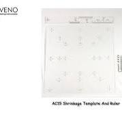 Shrinkage Template And Ruler AC15 - YouTube