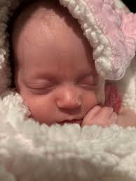 A baby girl Basket for Isla, mom Kelsey and Justin￼