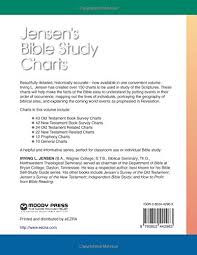 jensens bible study charts amazon co uk irving l jensen