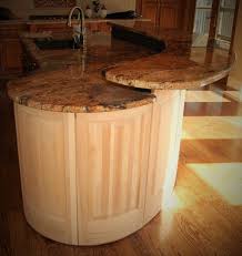 I didn't really think much of it until the countertop fabricator was over to do the template and asked me if i wanted a. Handmade Radius Kitchen Island By Belak Woodworking Llc Custommade Com