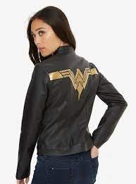You Ll Hear That Ripping Guitar Solo Every Time You Slide Into This Faux Leather Jacket Fro Wonder Woman Outfit Leather Jackets Women Faux Leather Jacket Women