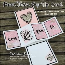 Please use any crafting product you would like to use. Carolina Evans Stampin Up Demonstrator Melbourne Australia Today Is World Card Making Day 2016