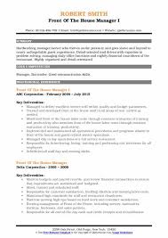 In some organisations, the job titles 'personal assistant' and 'executive assistant' are interchangeable. Front Of The House Manager Resume Samples Qwikresume
