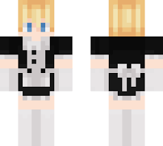 Maid Tubbo Minecraft Skin Minecraft skins twilight wolf skin png image with transparent background. maid tubbo minecraft skin