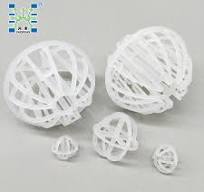 25mm 50mm 95mm Plastic Tri Pack Scrubber Bio Ball for Air Scrubber and Water Treatment