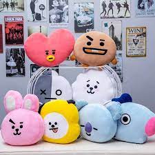Alikpop Bt21 35cm Original Bts Plush Pillows Pillows Ide Dekorasi Bts