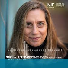 “If you are a Jewish person who cares about Israel, you should care about  this war ending.”, Check out this interview with journalist and author  @marshalederman