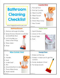 Editable Cleaning Chore Cards For Kids Chore Cards