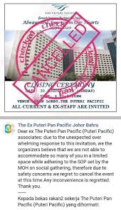 A son's first hero, a daughter's first love. 4 Stars Puteri Pacific Hotel To Officially Shut Its Doors On 30th August 2020 Johor Foodie