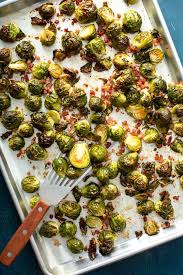 Roasting them on a baking sheet at a higher heat gives them a light golden color. Balsamic Roasted Brussel Sprouts With Bacon Lemon Blossoms