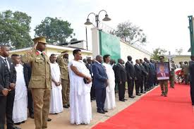 Nkurunziza's wife, denise, was airlifted to nairobi 10 days ago and is being treated for symptoms of the novel. Ex Burundi President Nkurunziza Laid To Rest In State Funeral Pml Daily