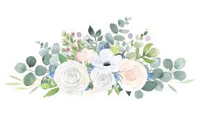 7,000+ vectors, stock photos & psd files. Floral Bouquet Clipart Watercolor Clip Art Flower Png Files With White Roses Thistles And Eucalyptus Leaves In 2021 Watercolor Flowers Floral Watercolor Floral Bouquets