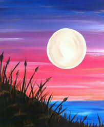 Twilight Sunset Painting Watercolor Paintings For Beginners Simple Acrylic Paintings Beginner Painting This is a tutorial for beginning painters or someone who has never painted to learn to paint a sunset. twilight sunset painting watercolor