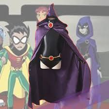 New Arrival Teen Titans Super Hero Raven Full Set for Kids Boys Girls  Halloween Party Cosplay Costume Birthday Christmas Gift - AliExpress