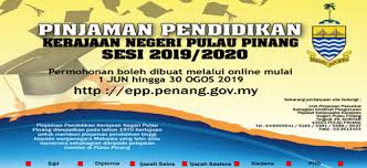 Permohonan Pinjaman Pendidikan Pulau Pinang 2020 Online Semakan Upu