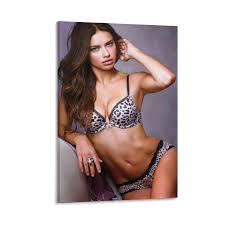 Amazon.com: FWERLCGP American Actress Adriana Lima Sexy Poster 3 Canvas  Painting Wall Art Poster for Bedroom Living Room Decor 08x12inch(20x30cm):  Posters & Prints