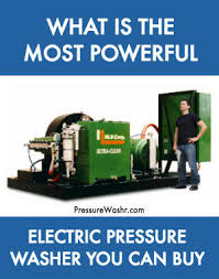 For small jobs consider electric pressure washers, there's no upkeep, no. The Most Powerful Electric Pressure Washer You Can Buy