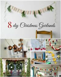 Starting from the top middle, place the end of your garland on top and find a branch that can be easily hidden by needles to be your first anchor. Woman In Real Life 8 Diy Christmas Garlands