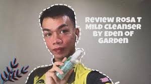 Today i'm going to write my experiences on using the garden of eden, rosa t serum. Uw00302 Apk Product Review 2020 Section 6 Garden Of Eden Rosa T Mild Cleanser Youtube