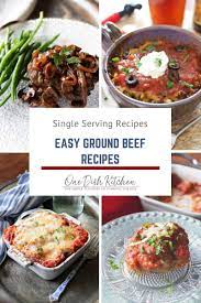 Easy Ground Beef Recipes One Dish Kitchen Bloglovin Ground Beef Recipes Easy Beef Recipes Ground Beef Recipes