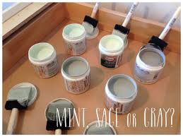 shore kitchen: paint it mint, sage or