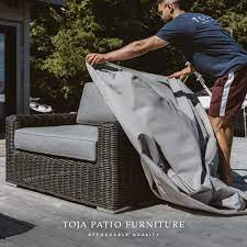 All Weather Covers Made To Fit And Protect Toja Patio Furniture With Covers Made Uniquely In 2020 Beautiful Outdoor Furniture Patio Furniture Covers Furniture Covers