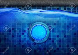 Underwater Lighting For Swimming Pool Using Led Lamp Stock Photo Picture And Royalty Free Image Image 139075759