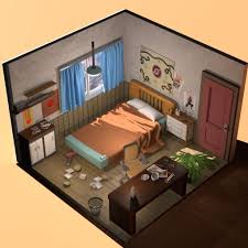 Uzumaki Naruto Room By Sedthawut Detakaratcharacter Room Project Uzumaki Naruto Room From Naruto Girls Room Diy Small Game Rooms Room Ideas Bedroom