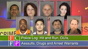Police added that the teenager was the driver of the car. Police Log Hit And Run Duis Assaults Drugs And Arrest Warrants Franklin County Freepress